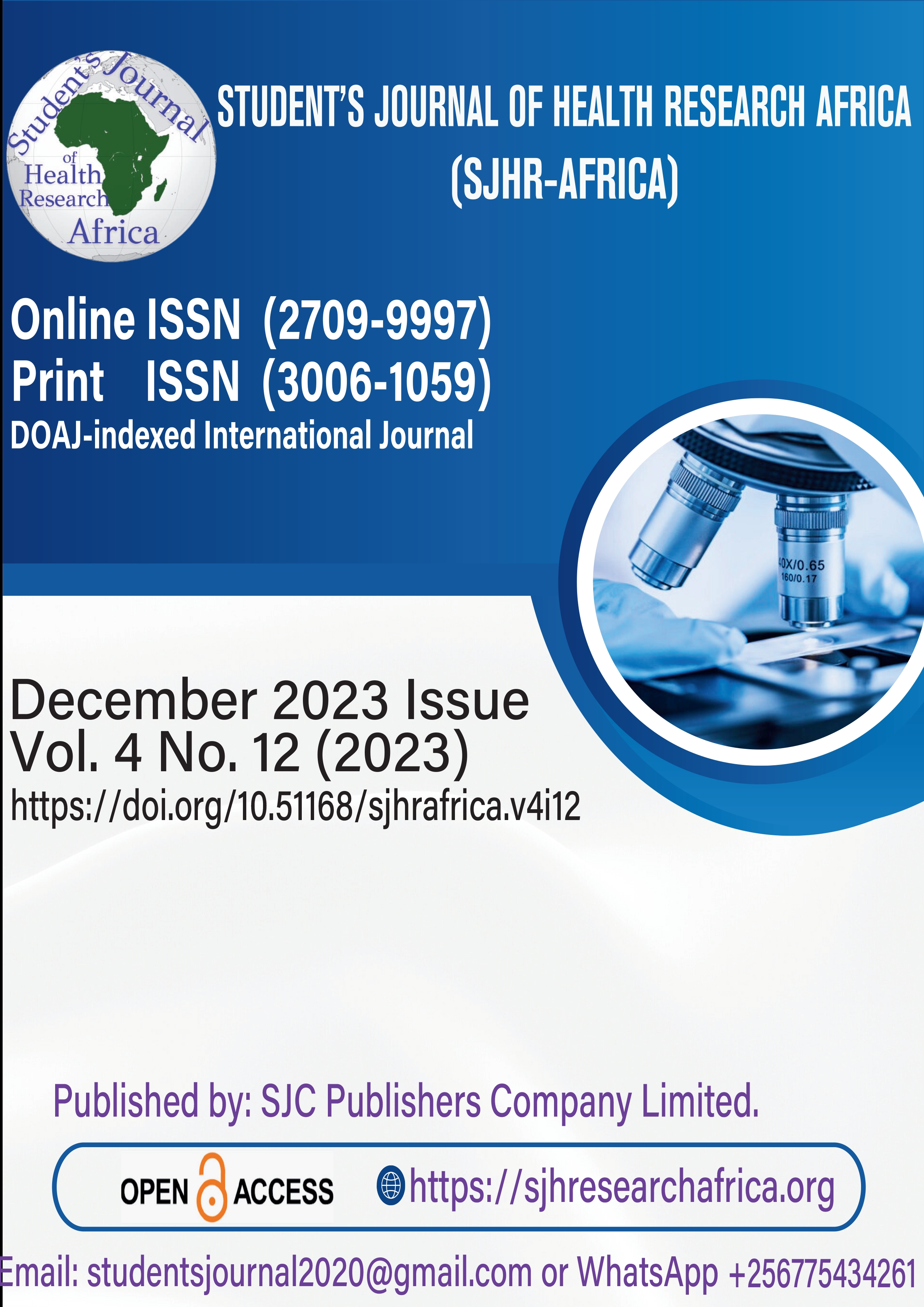 Cover page for December 2023 issue
